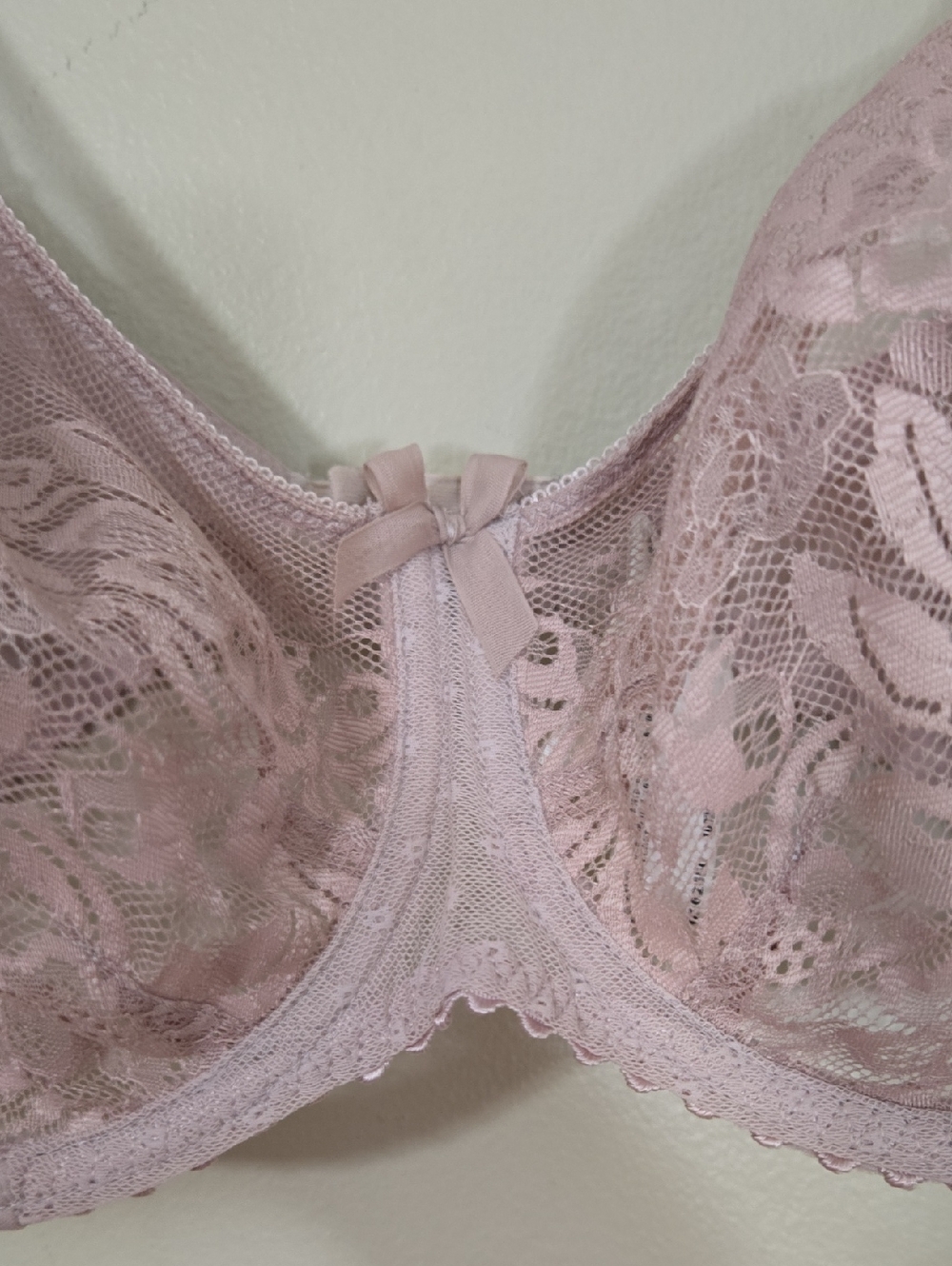 Prima Donna Divine Lace Underwire Bra in Light Mauve US Size 38G - Picture 3 of 6